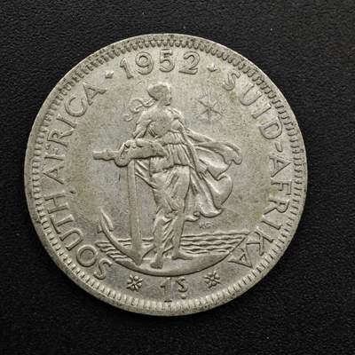 【淘币小摊】实时拍第八百六十三拍   小银币散币场   年前最后一周 之前的预留小年前全部发出 请更换最新收货地址  - 南非1952年乔治六世一先令银币