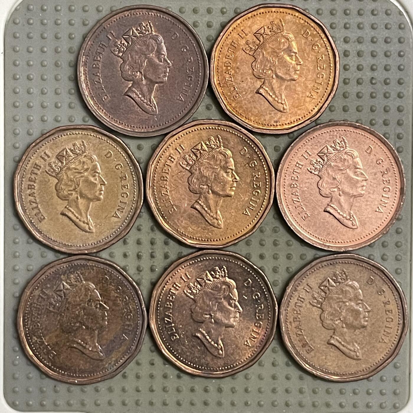 2026年第21场各国散币拍卖（总第171场） 加拿大1分8枚