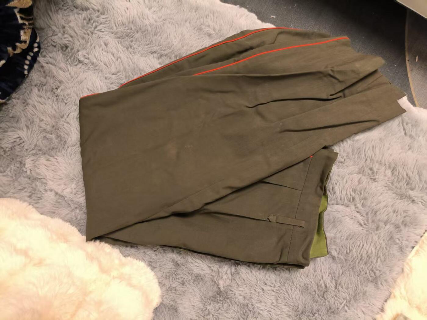 （店主清仓 大量自藏 制服徽章盛宴）罗岚⭐爱藏⭐甄选专拍第五场-分享拍场赚佣（实体经营） su-M83式高级井官常服裤 二型一号基本新  83高井的衣服非常少见