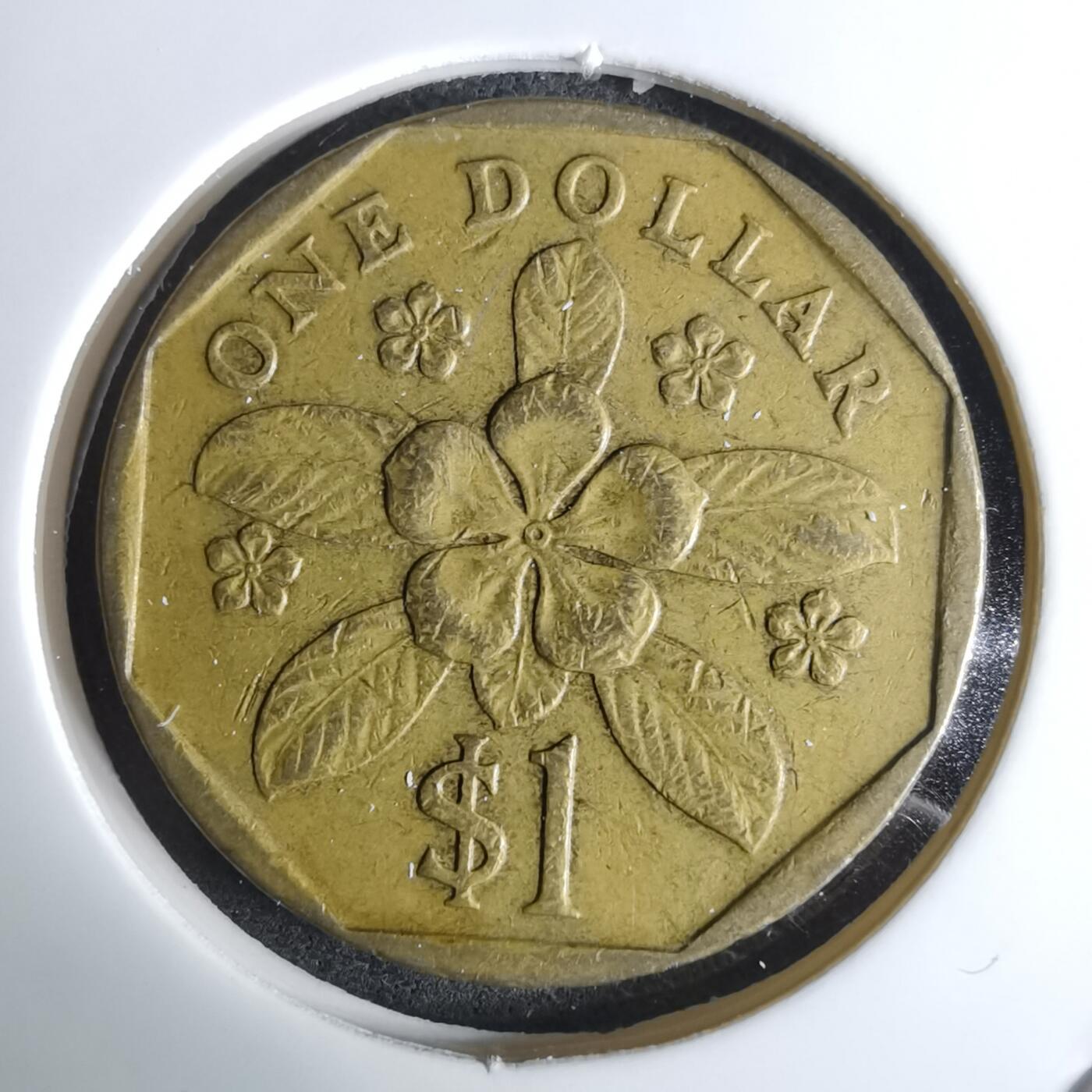 沼泽如烟--第984场 新加坡1989年一元