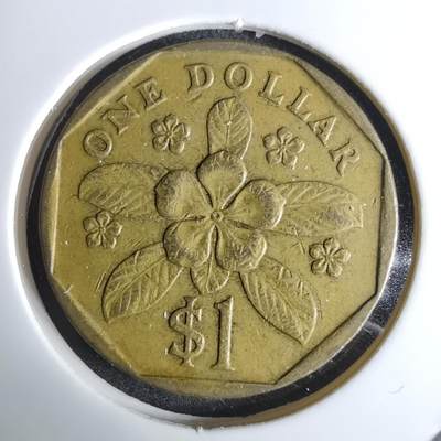 沼泽如烟--第984场 - 新加坡1989年一元