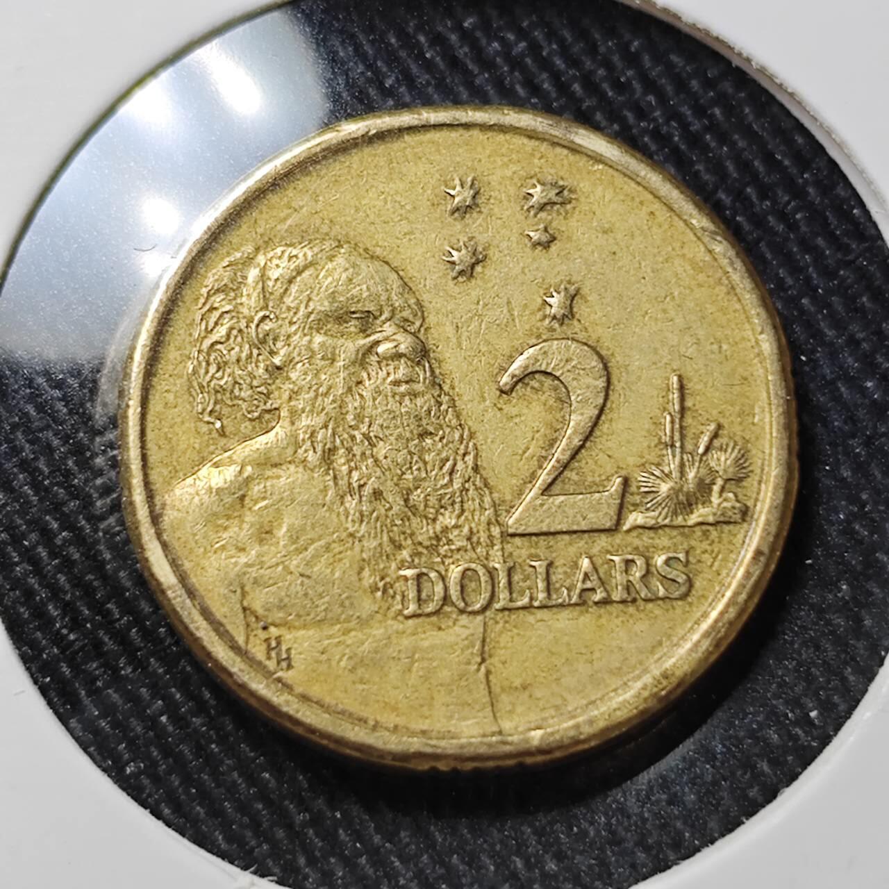 KK钱币收藏小铺  第392期  2月预留时间 周末发货  澳大利亚2元