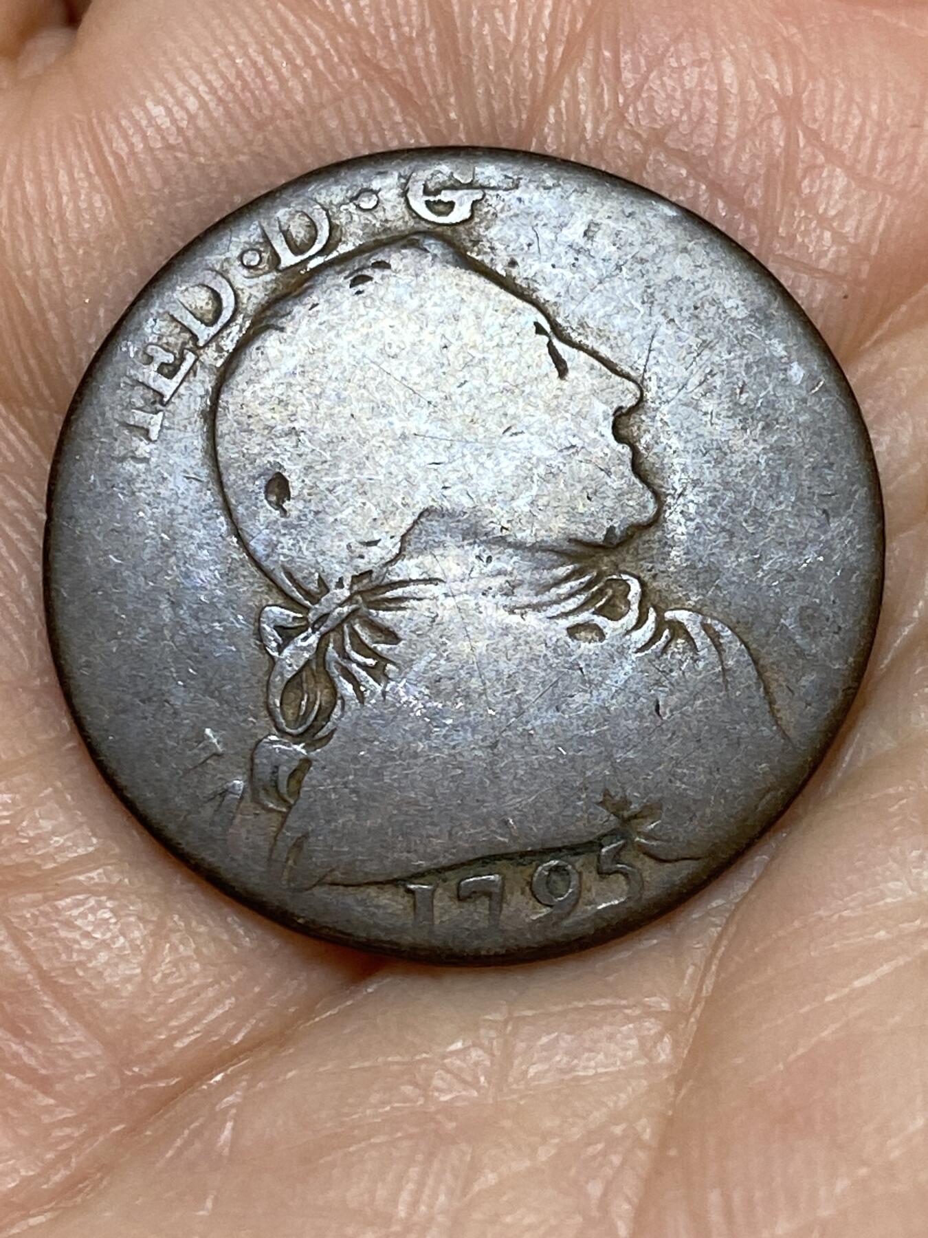 2026年第十九场(总第一百八十八场）外国好品散币场(免佣金) 少见品种–意大利邦国，皮埃蒙特-撒丁王国1795年5索尔迪银币(维托里奥·阿梅迪奥三世时期，仅发行3年，Billon银合金材质)