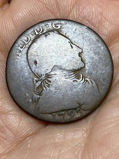 2026年第十九场(总第一百八十八场）外国好品散币场(免佣金) - 少见品种–意大利邦国，皮埃蒙特-撒丁王国1795年5索尔迪银币(维托里奥·阿梅迪奥三世时期，仅发行3年，Billon银合金材质)