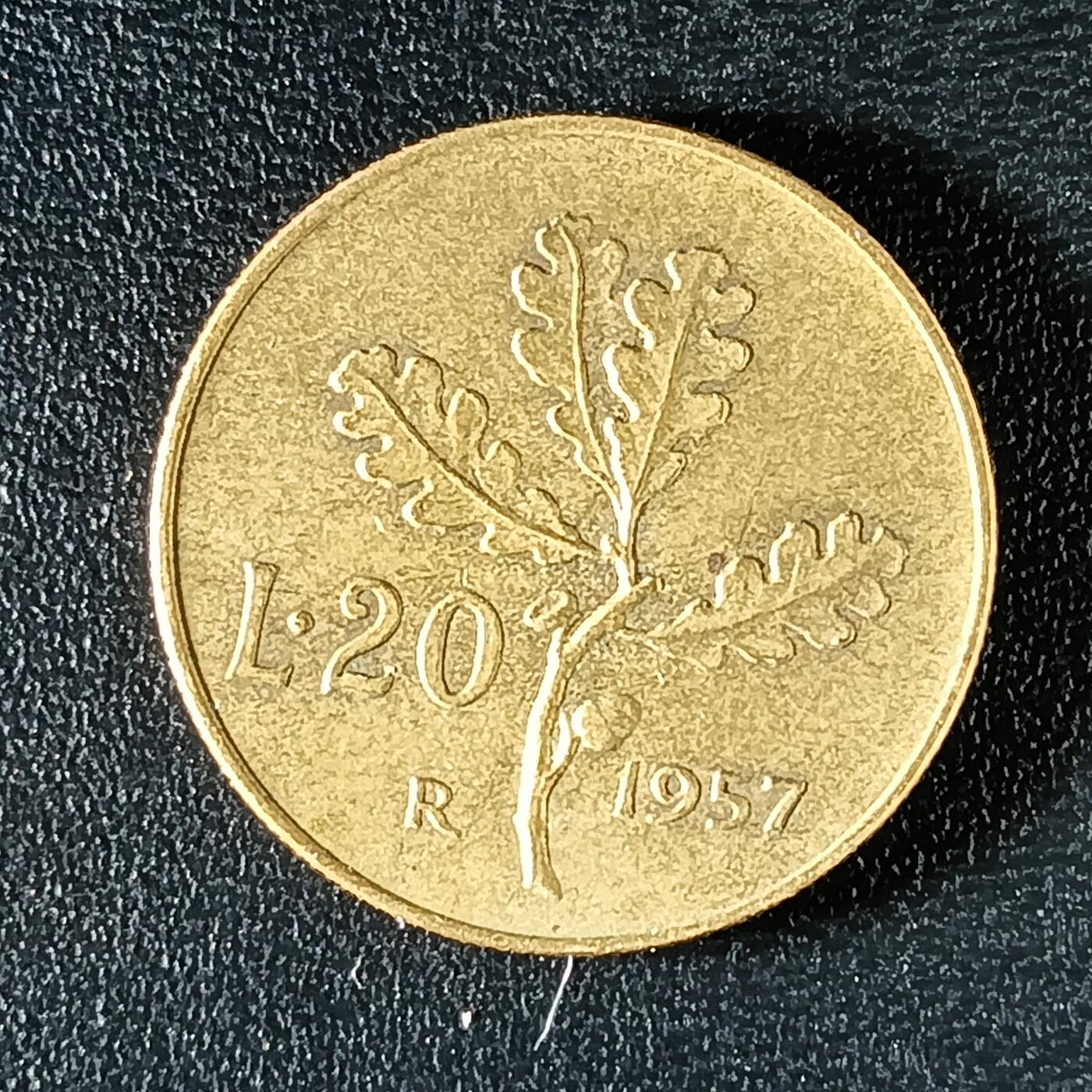 逸泉钱币2026第十二组世界钱币专场春节千件大拍A1614～2574 1983 意大利20里拉