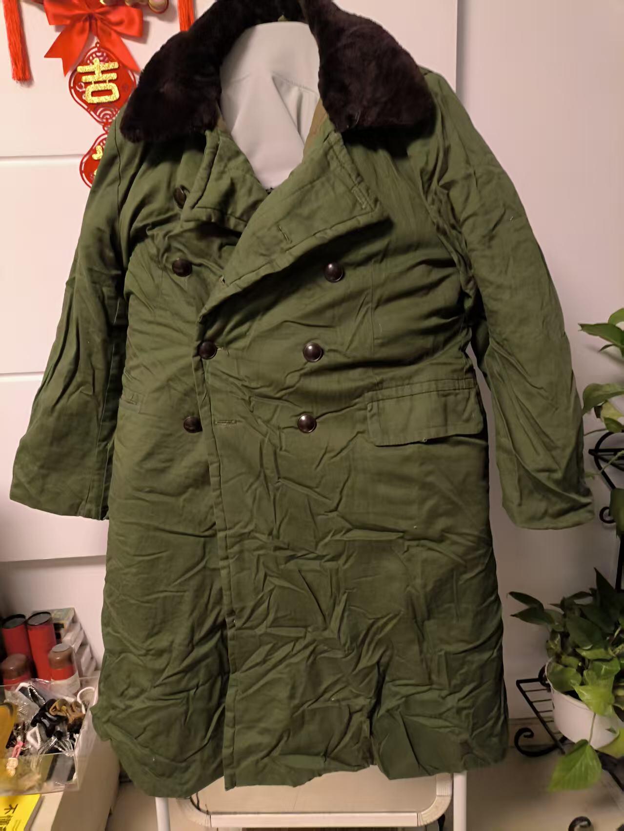 （店主清仓 大量自藏 制服徽章盛宴）罗岚⭐爱藏⭐甄选专拍第五场-分享拍场赚佣（实体经营） su-M65式干部大衣 正二号尺码 基本全新适合175-180体型适中者穿着（冬季神器日常可用）