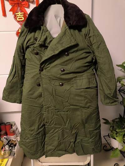 （店主清仓 大量自藏 制服徽章盛宴）罗岚⭐爱藏⭐甄选专拍第五场-分享拍场赚佣（实体经营） - su-M65式干部大衣 正二号尺码 基本全新适合175-180体型适中者穿着（冬季神器日常可用）