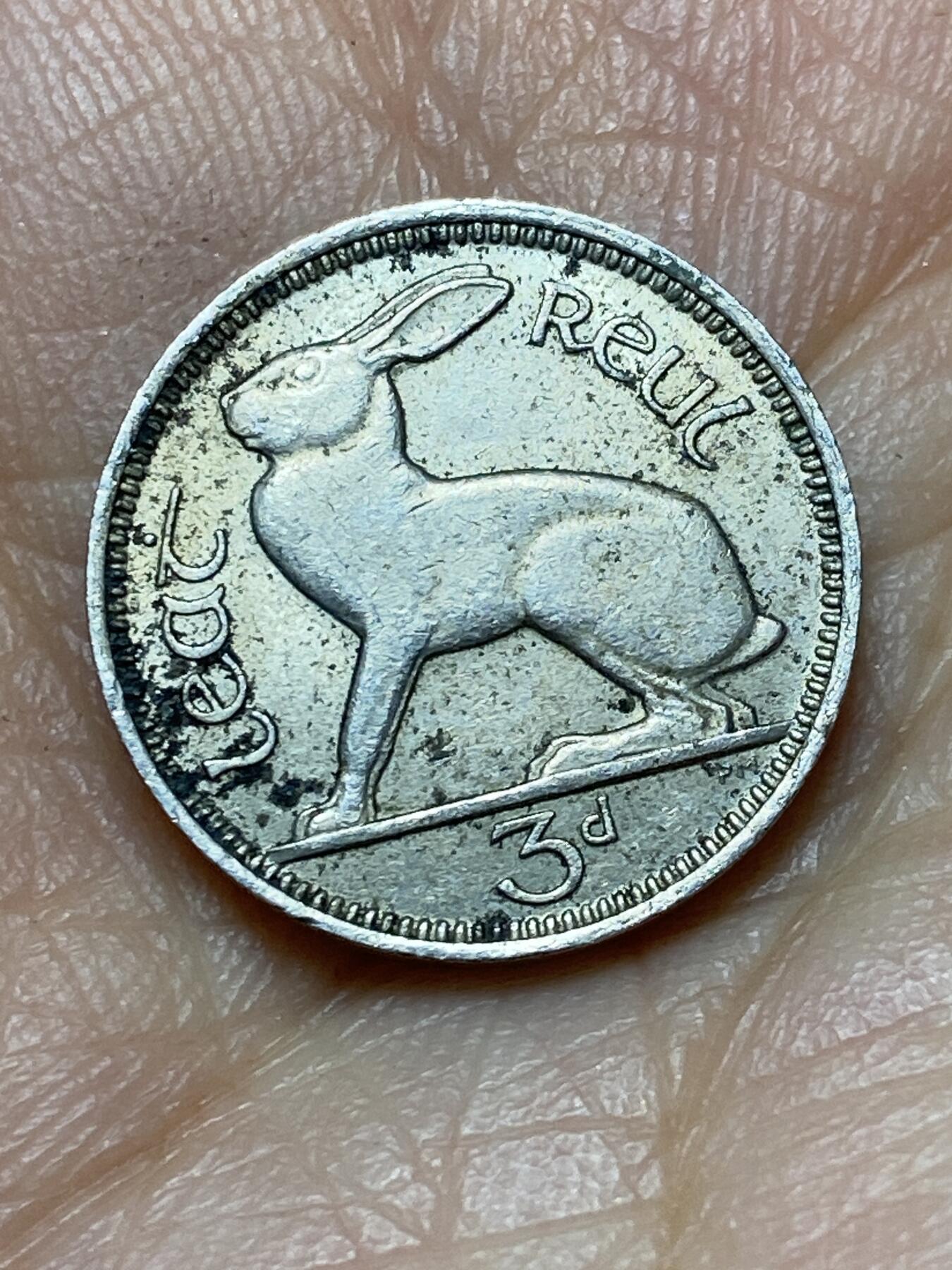 2026年第十九场(总第一百八十八场）外国好品散币场(免佣金) 爱尔兰🇮🇪1965年3便士(共和国时期第一套第二版)