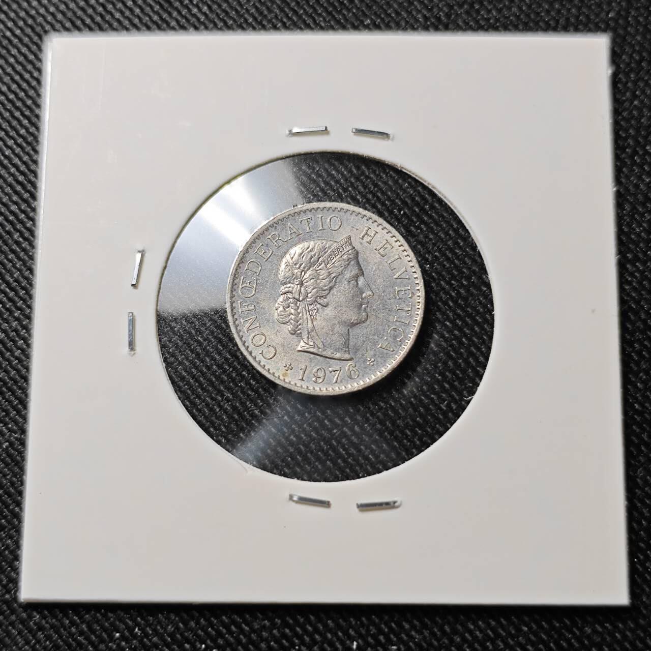 KK钱币收藏小铺  第392期  2月预留时间 周末发货  瑞士5分