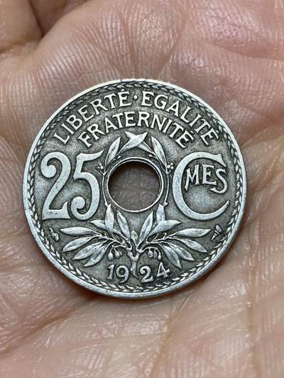 2026年第十九场(总第一百八十八场）外国好品散币场(免佣金) - 法兰西第三共和国1924年25生丁