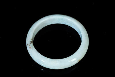 上海都达杂项专场二十一（全场包邮） - 天然 冰糯种翡翠（A货）贵妃手镯 附鉴定证书90-44