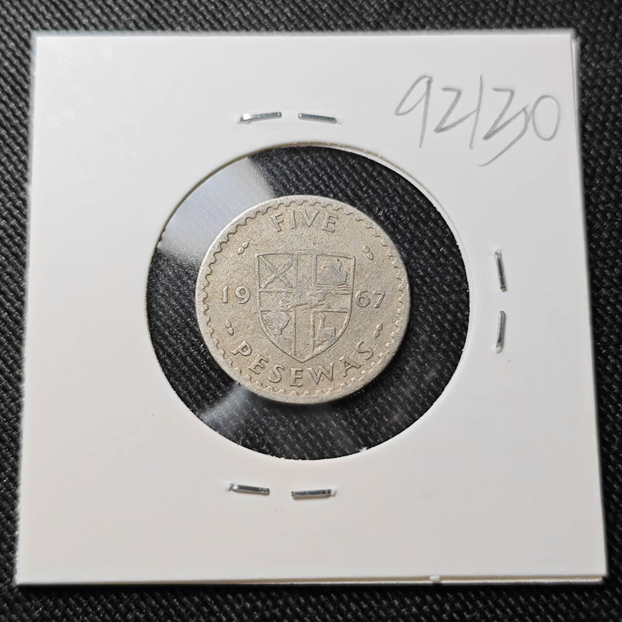 KK钱币收藏小铺  第392期  2月预留时间 周末发货  加纳