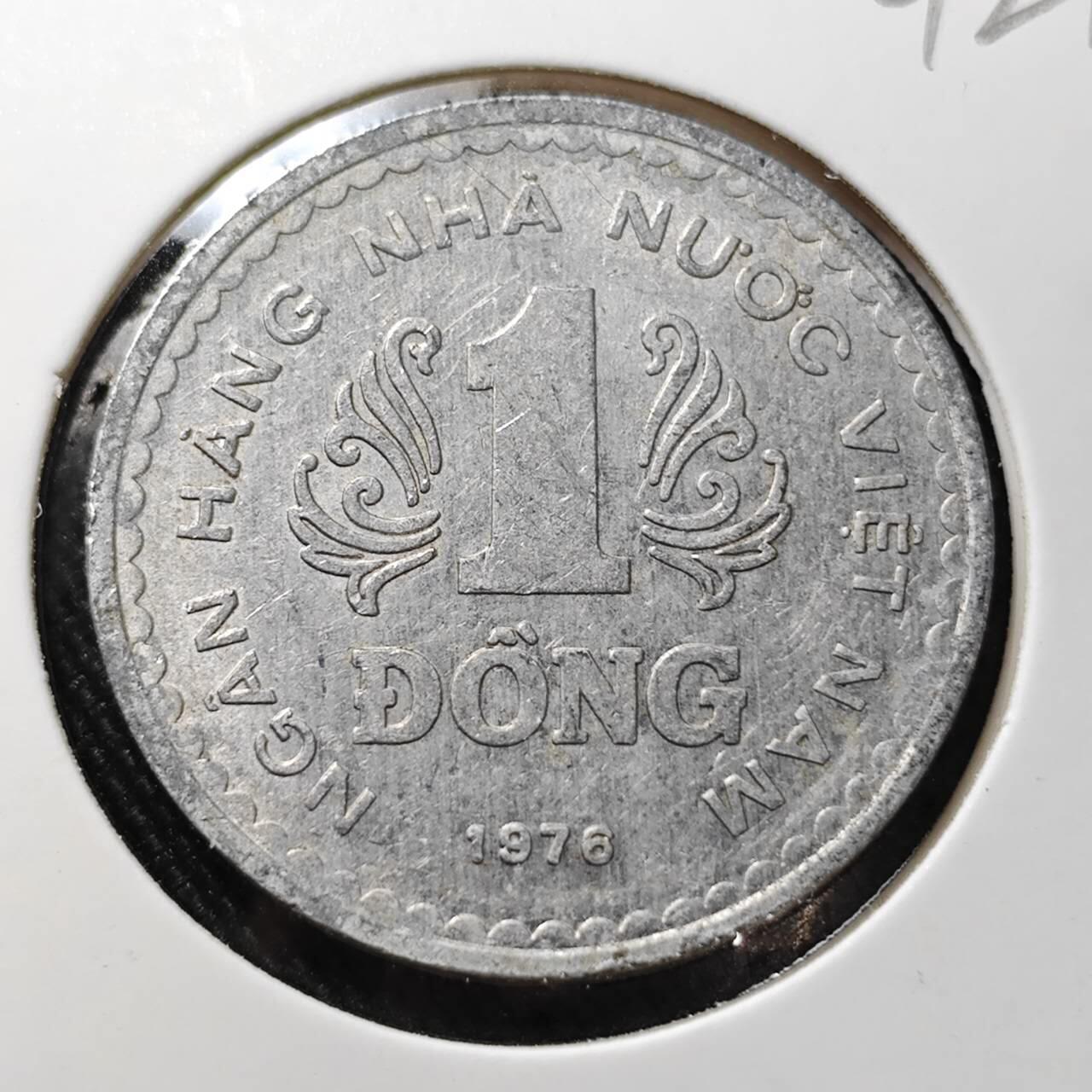 KK钱币收藏小铺  第392期  2月预留时间 周末发货  1976越南1盾