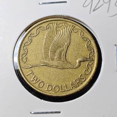 KK钱币收藏小铺  第392期  2月预留时间 周末发货 -  新西兰2元