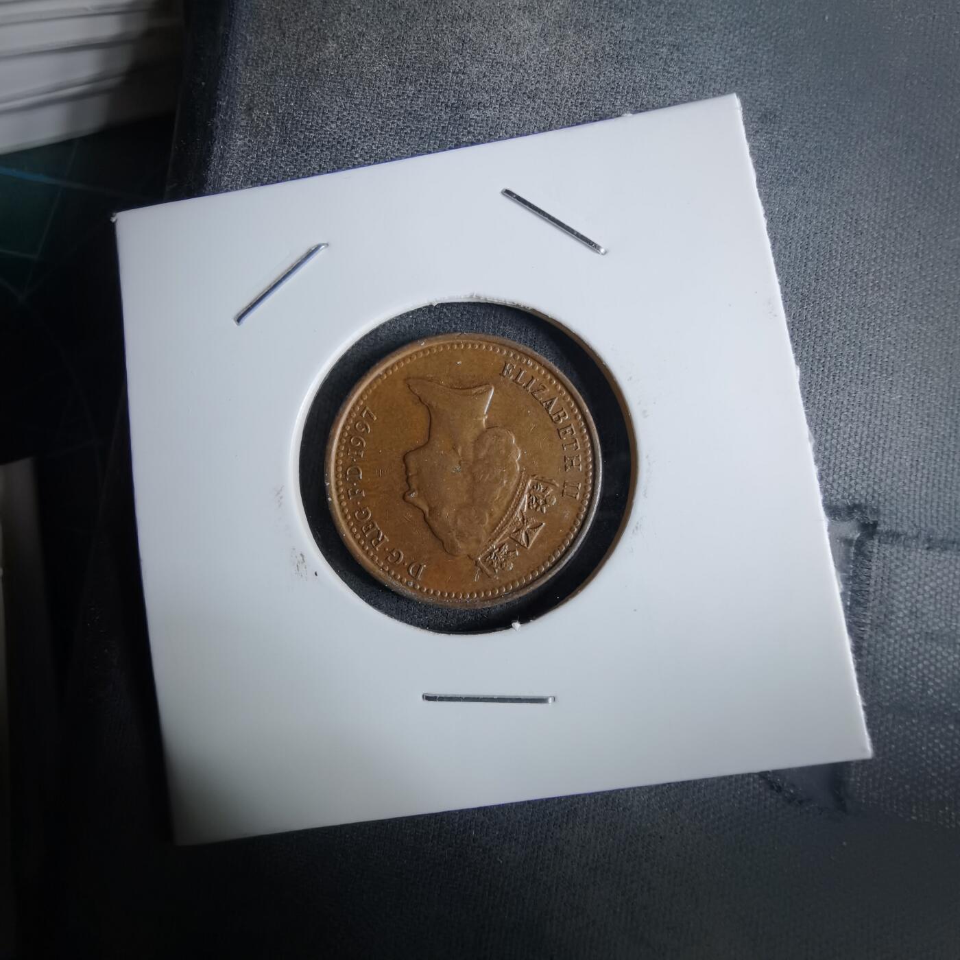 沼泽如烟--第984场 英国1997年1便士