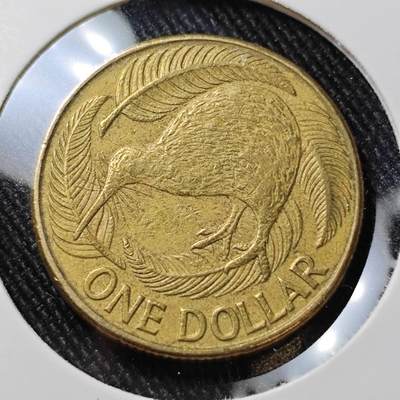 KK钱币收藏小铺  第392期  2月预留时间 周末发货 -  新西兰1元