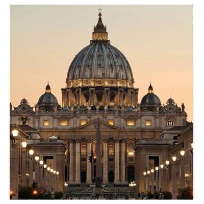 梵蒂冈2013年 教皇本笃十六世+大教堂高浮雕精制大镀金章 40MM 梵蒂冈2013年 教皇本笃十六世+大教堂高浮雕精制大镀金章 40MM