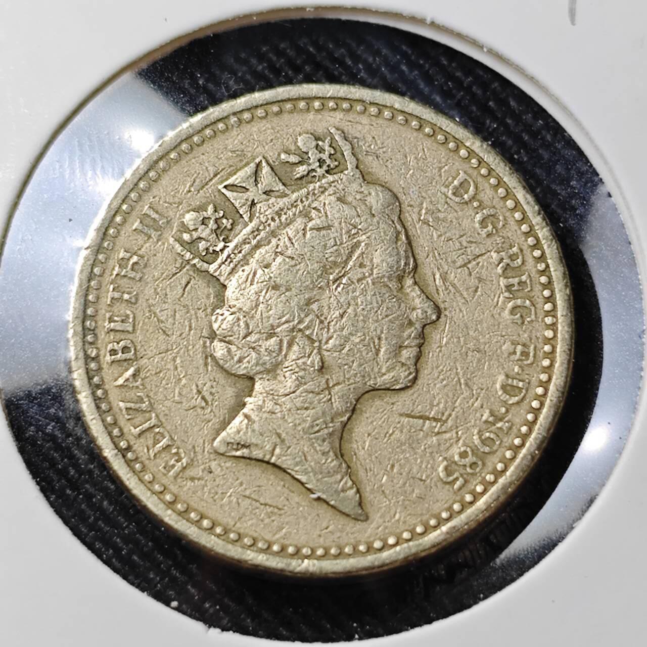 KK钱币收藏小铺  第392期  2月预留时间 周末发货  英国1镑