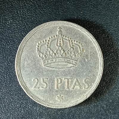 逸泉钱币2026第十二组世界钱币专场春节千件大拍A1614～2574 - 2015 西班牙25比赛塔