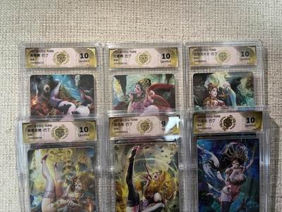 欢迎送拍、零成本上架，释放现金流，合理分配上拍卡品 - 【炫彩套】巴丁 一套6张 焱卡文化&西游姬