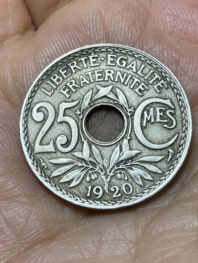 2026年第十九场(总第一百八十八场）外国好品散币场(免佣金) - 法兰西第三共和国1920年25生丁