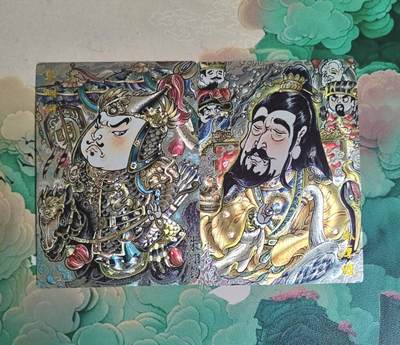 买就送PR！！龙虎卡牌-七六场（满200元包邮，无佣金，每周六结拍，欢迎送拍） - 粗闪2张 卡德曼 山丘 明朝皇帝一对