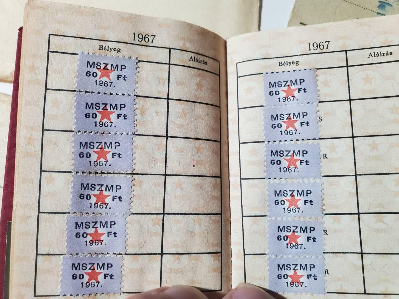 韵星假日军品类拍卖第三十九期暨默多克中校夫妇专场 -- Rimey Holidays Militaria Auction 39 & The Modoks Collection  匈牙利人民共和国默多克中校社会主义工人党党证书 社会服务手册 疫苗手册一套