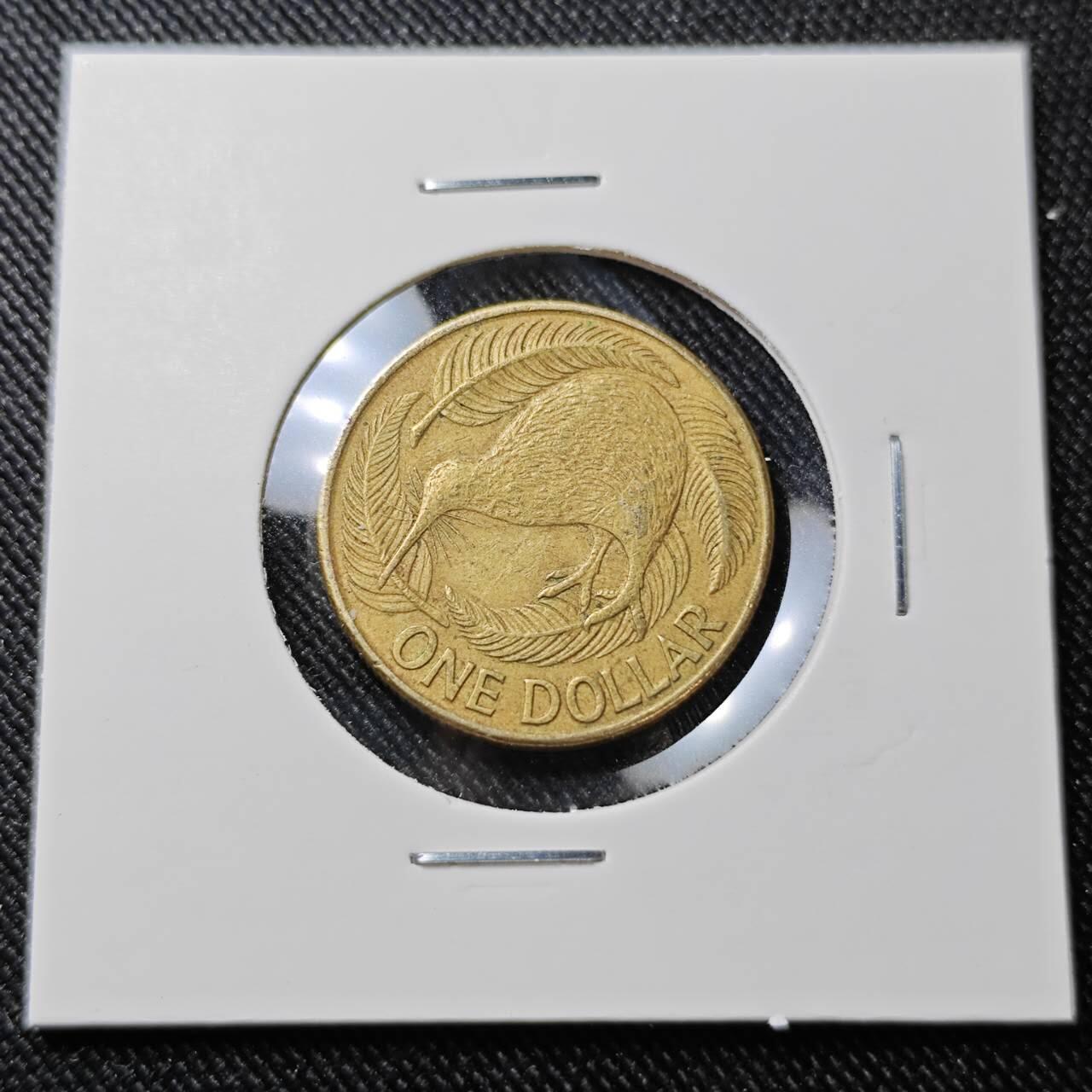 KK钱币收藏小铺  第392期  2月预留时间 周末发货  新西兰1元