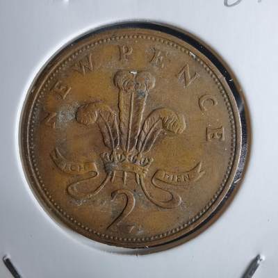 沼泽如烟--第984场 - 英国1971年2便士