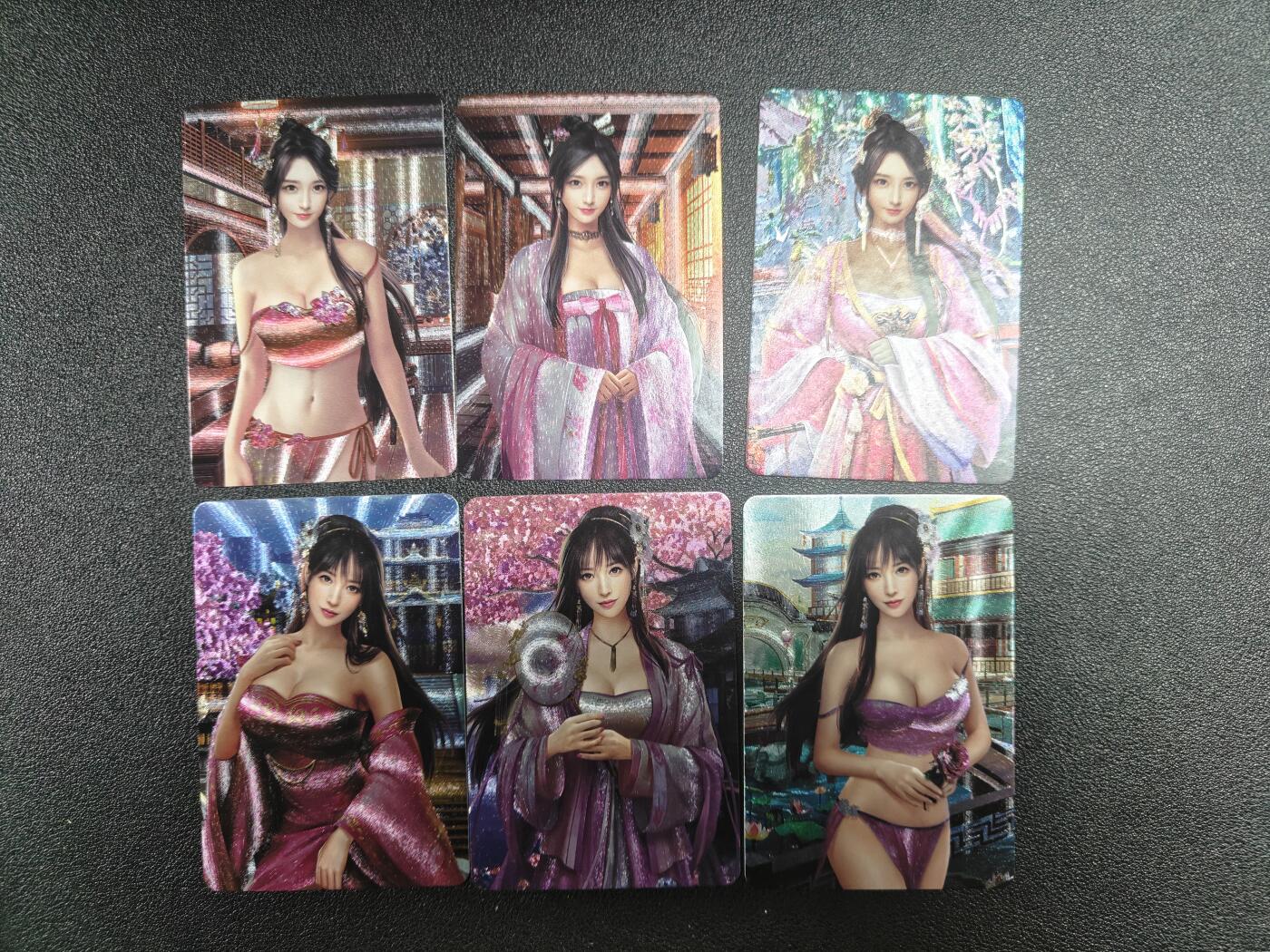 天玑星卡拍第168期《2.3周二截拍艺气风发》持续收拍收评中 满赠卡需备注 宁缺卡牌 金瓶梅 李瓶儿 潘金莲 粗闪六张