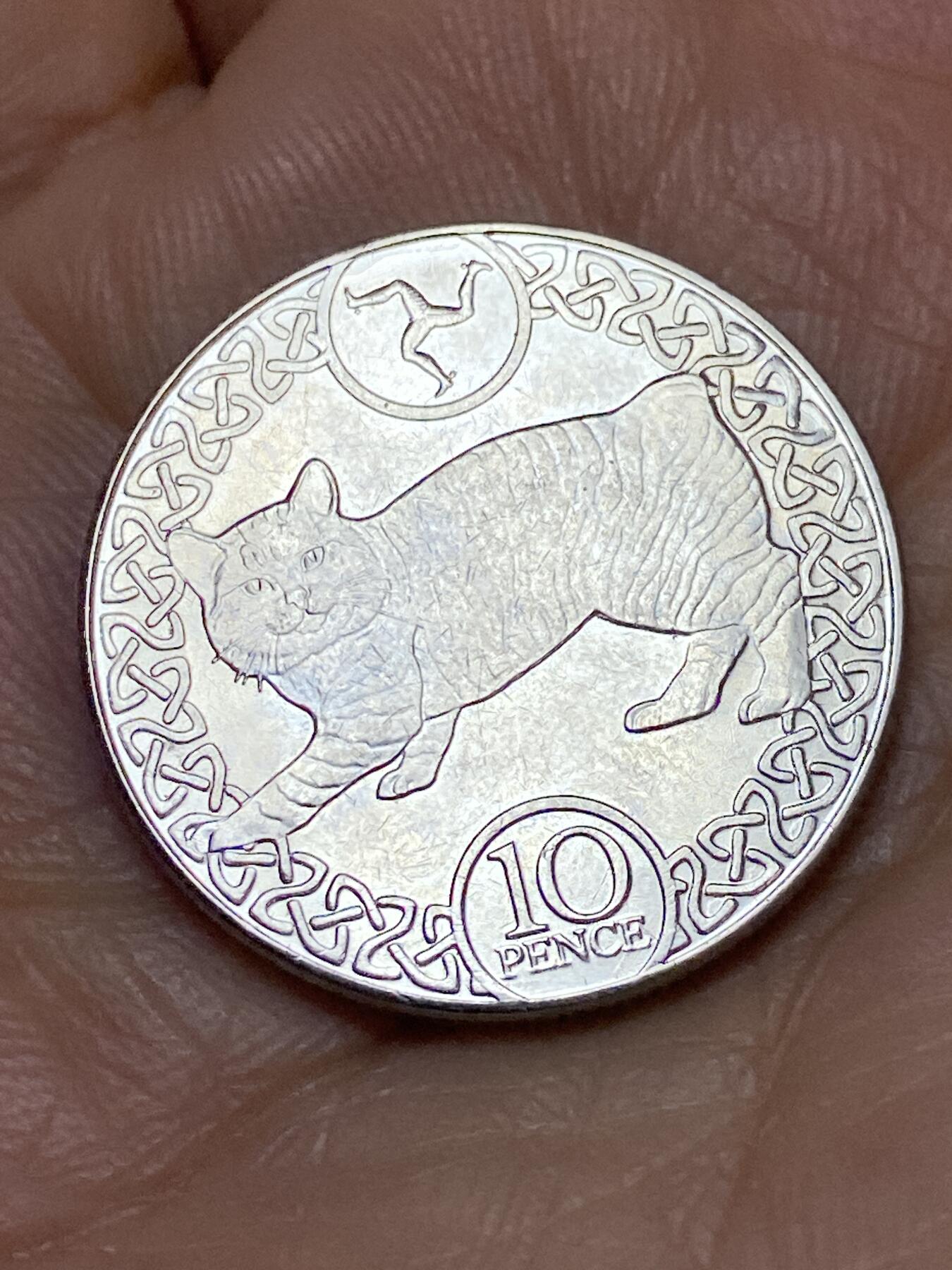 2026年第十九场(总第一百八十八场）外国好品散币场(免佣金) 英属马恩岛🇮🇲2017年10便士(伊丽莎白二世老年第四套)