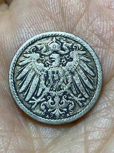 2026年第十九场(总第一百八十八场）外国好品散币场(免佣金) - 德意志帝国1897年5芬尼(威廉二世时期，A标柏林造)