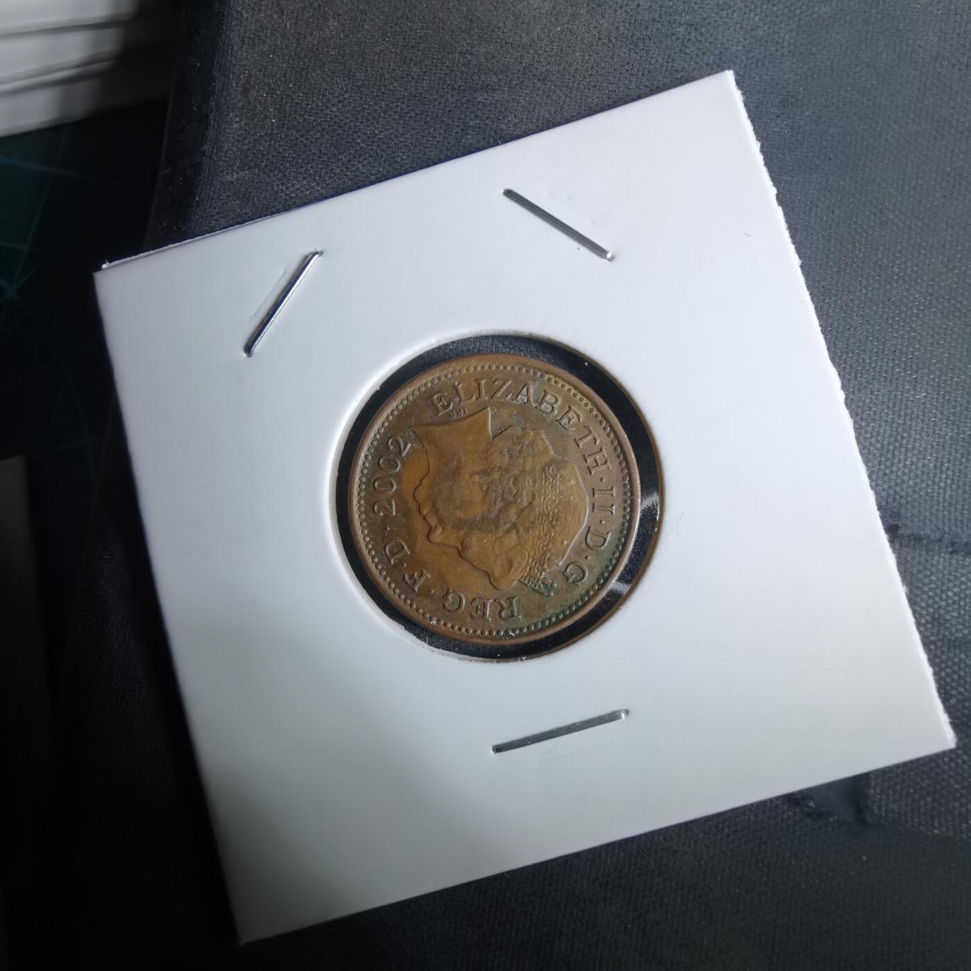 沼泽如烟--第984场 英国2002年1便士