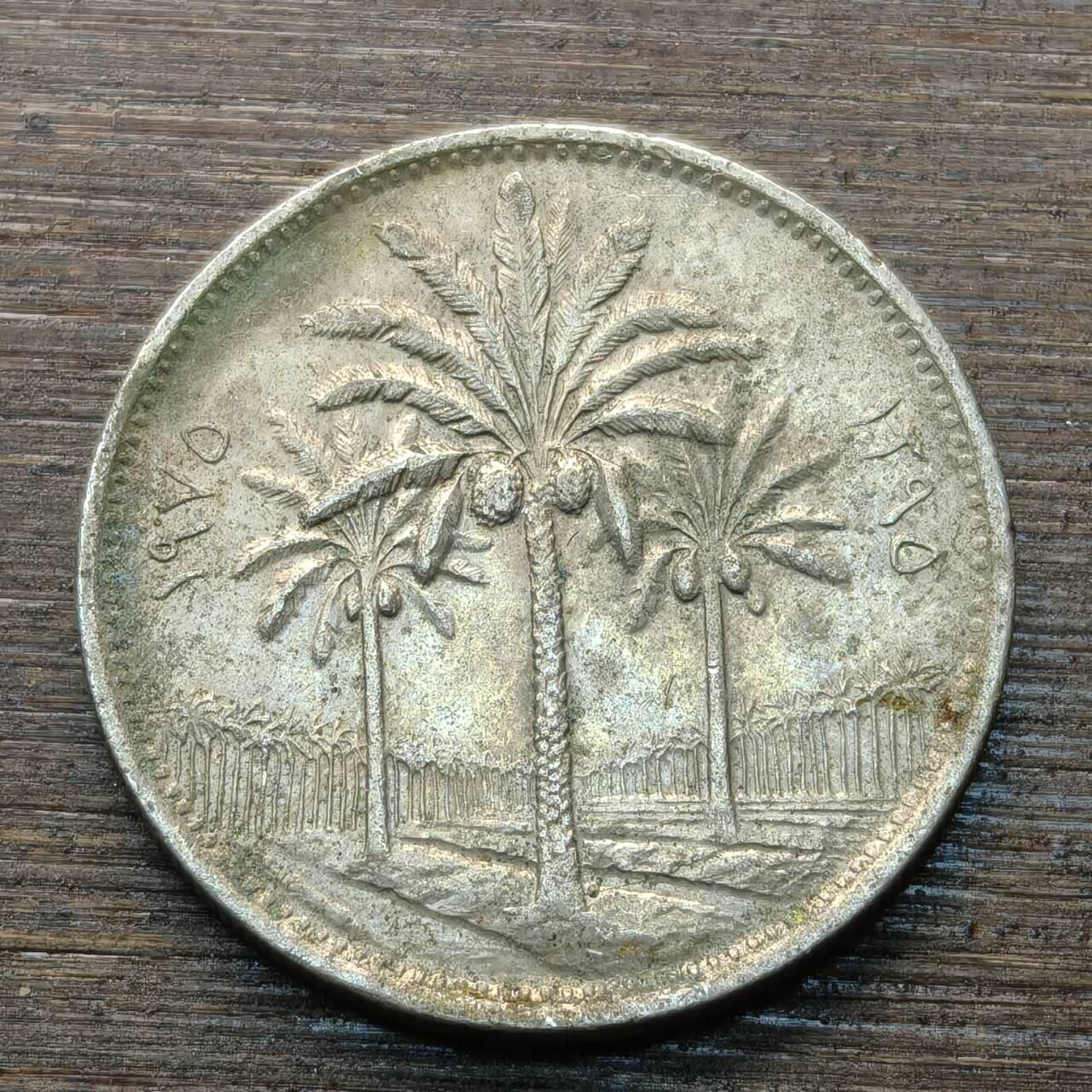 【本场4.12号发货】★第145★散币专场 不寄存，30包邮。不满30元，支付5元运费。《接受代拍 代送NGC评级》 73【无寄存】伊拉克  50费尔