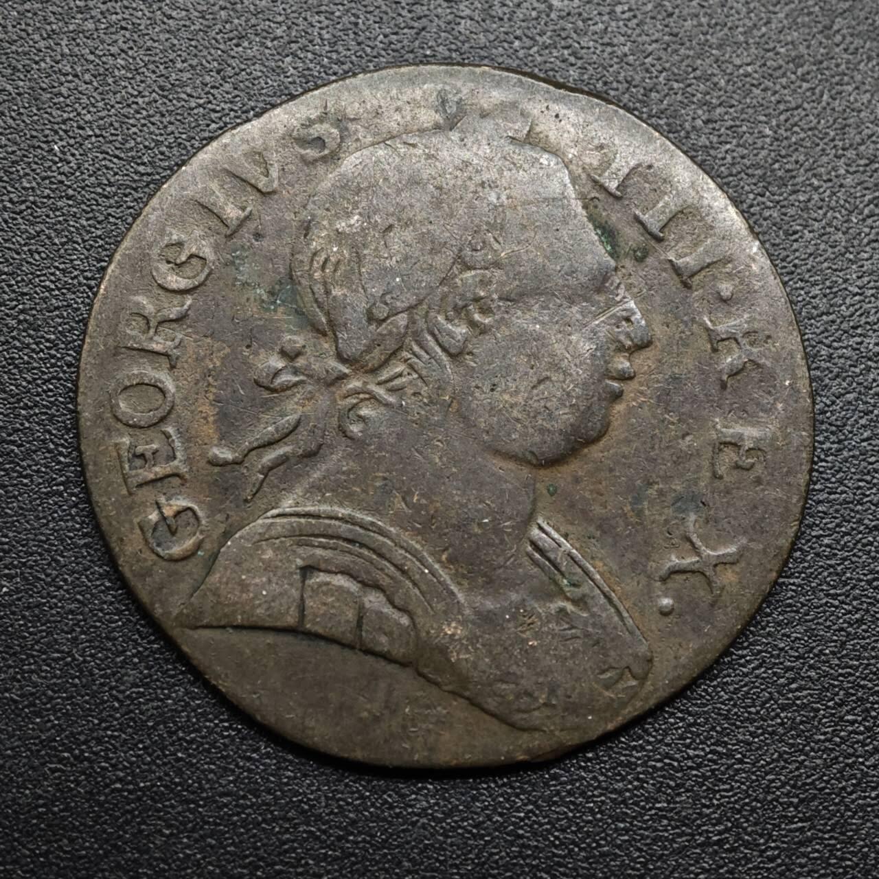 【淘币小摊】实时拍第八百六十三拍   小银币散币场   年前最后一周 之前的预留小年前全部发出 请更换最新收货地址  英国乔治三世半便士铜币