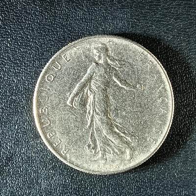 逸泉钱币2026第十八场世界各国散币纪念币AF1633-2572 2110 法国1法郎