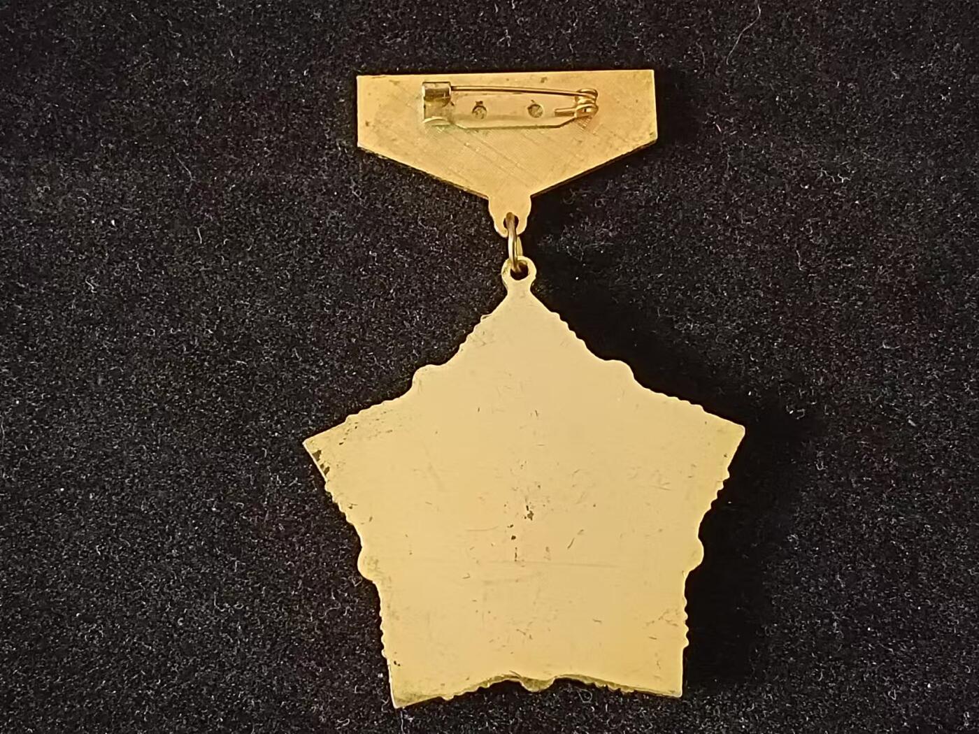 共和国建设者徽章纪念章