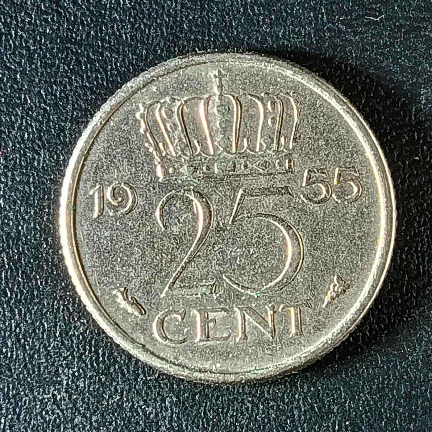 逸泉钱币2026第十二组世界钱币专场春节千件大拍A1614～2574 2056 荷兰25分