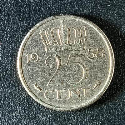 逸泉钱币2026第十二组世界钱币专场春节千件大拍A1614～2574 - 2056 荷兰25分