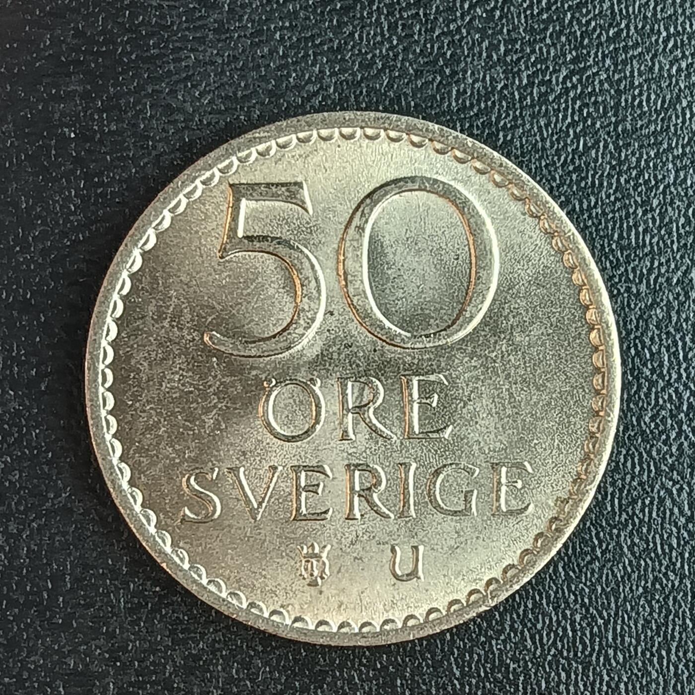 逸泉钱币2026第十二组世界钱币专场春节千件大拍A1614～2574 2048 瑞典50欧尔