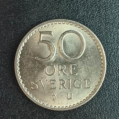 逸泉钱币2026第十二组世界钱币专场春节千件大拍A1614～2574 - 2048 瑞典50欧尔