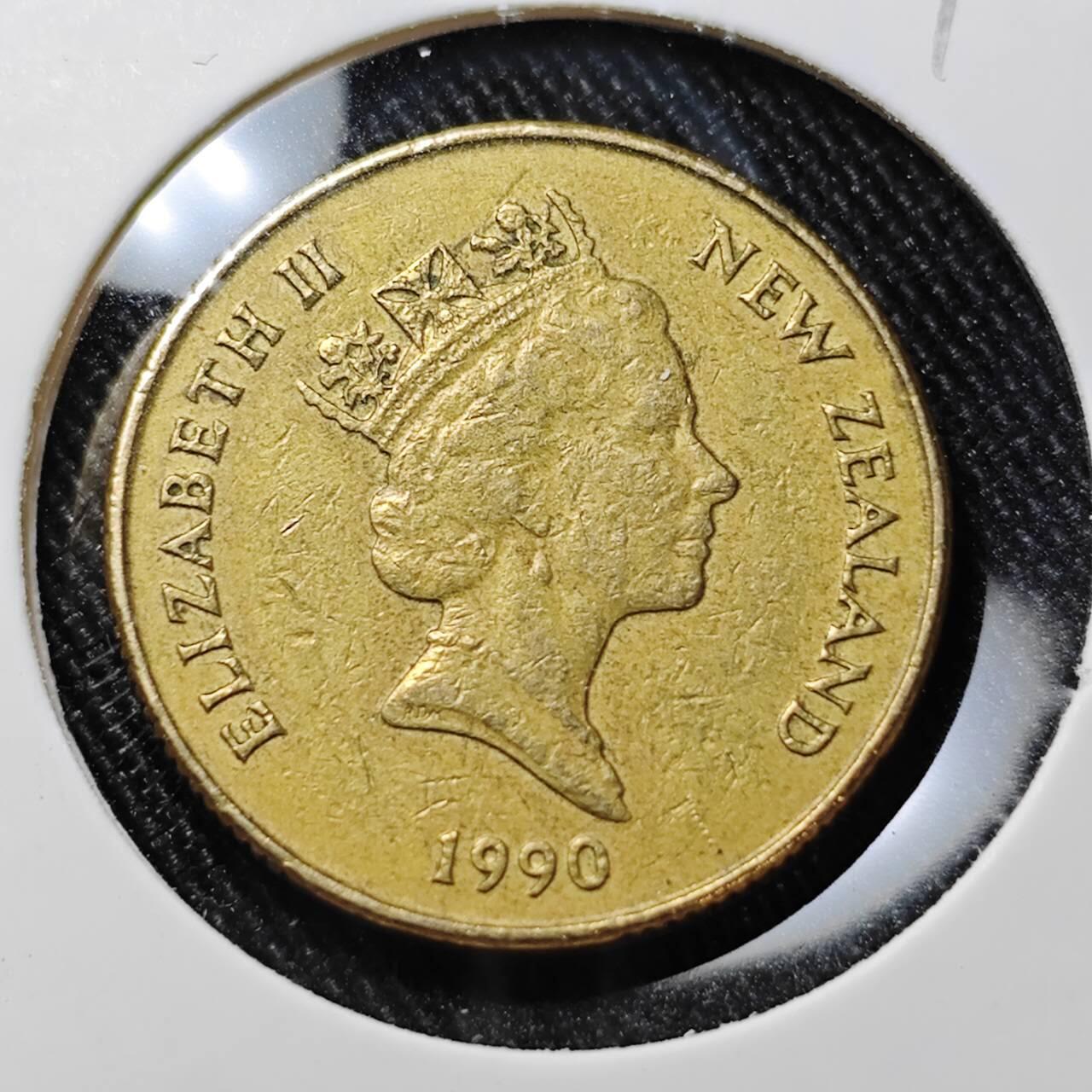 KK钱币收藏小铺  第392期  2月预留时间 周末发货  新西兰1元