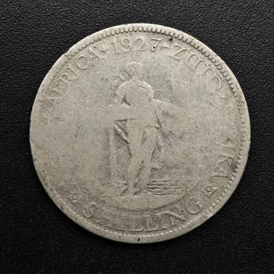 【淘币小摊】实时拍第八百六十三拍   小银币散币场   年前最后一周 之前的预留小年前全部发出 请更换最新收货地址  - 南非1927年乔治五世一先令银币