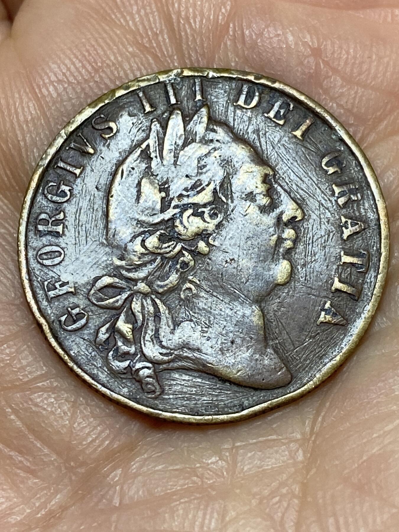 2026年第十九场(总第一百八十八场）外国好品散币场(免佣金) 英国🇬🇧1797年乔治三世铜代币