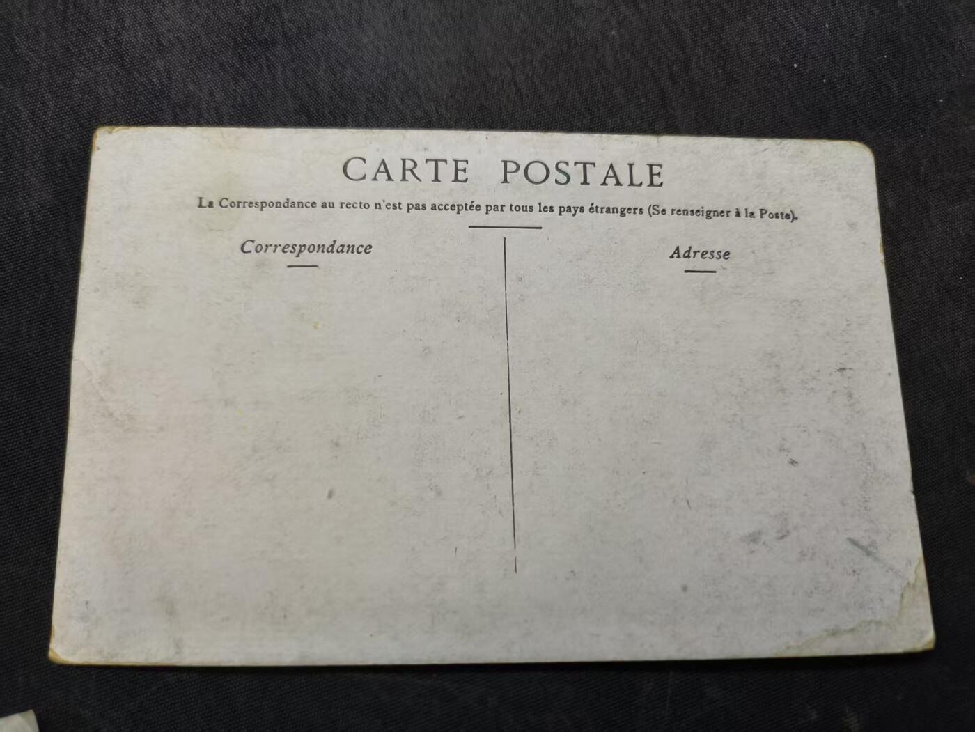 （店主清仓 大量自藏 制服徽章盛宴）罗岚⭐爱藏⭐甄选专拍第五场-分享拍场赚佣（实体经营） 法兰西第三共和国凡尔赛宫照片明信片 全新空白贴邮票后仍然可使用