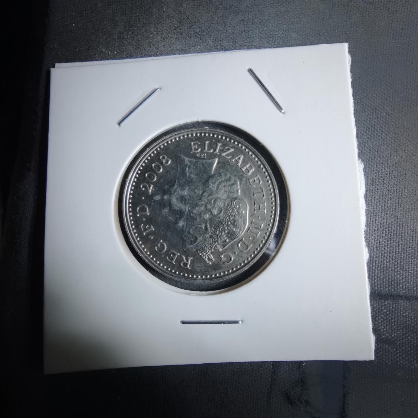 沼泽如烟--第984场 英国2008年10便士