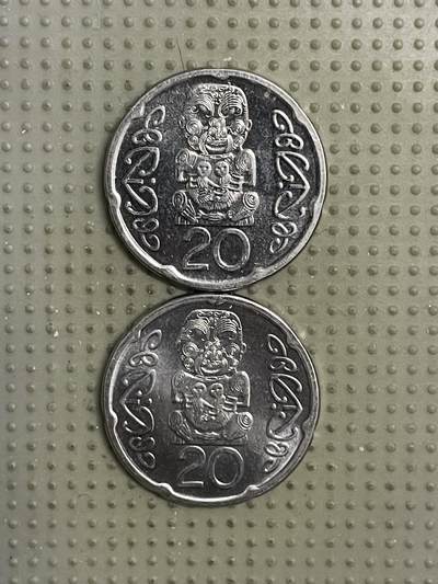 2026年第21场各国散币拍卖（总第171场） - 新西兰2006年20分2枚