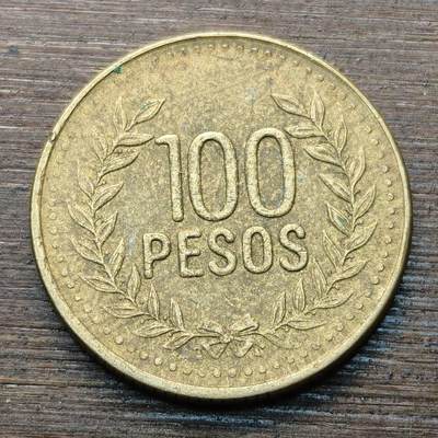 【本场4.12号发货】★第145★散币专场 不寄存，30包邮。不满30元，支付5元运费。《接受代拍 代送NGC评级》 - 76【无寄存】哥伦比亚 2011年 100比索