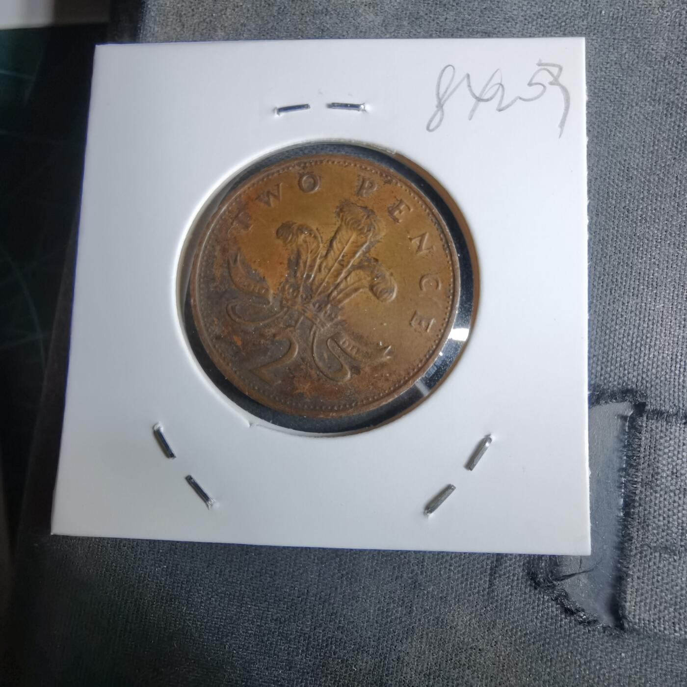 沼泽如烟--第984场 英国1988年2便士