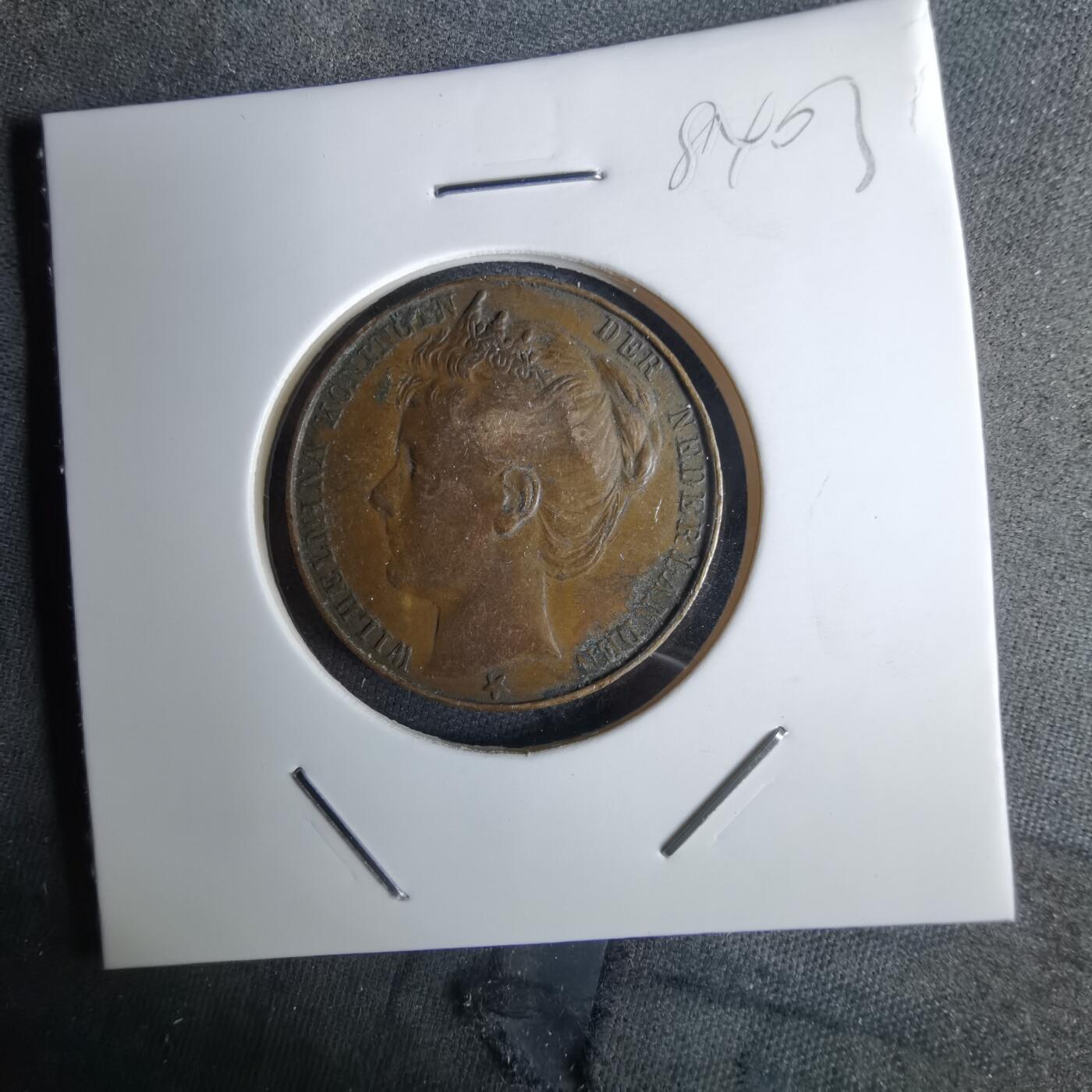 沼泽如烟--第984场 1898年荷兰威廉敏娜女王登基纪念章